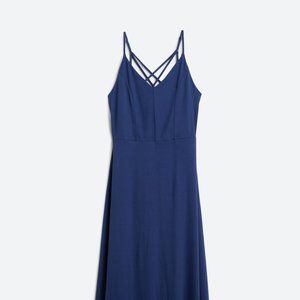 MARKET & SPRUCE Alisha Knit Strappy Back Maxi Dress